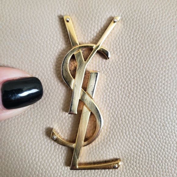 Authentic Pre-owned Yves Saint Laurent Grain De Poudre Zip Around Long Wallet - Picture 5 of 16